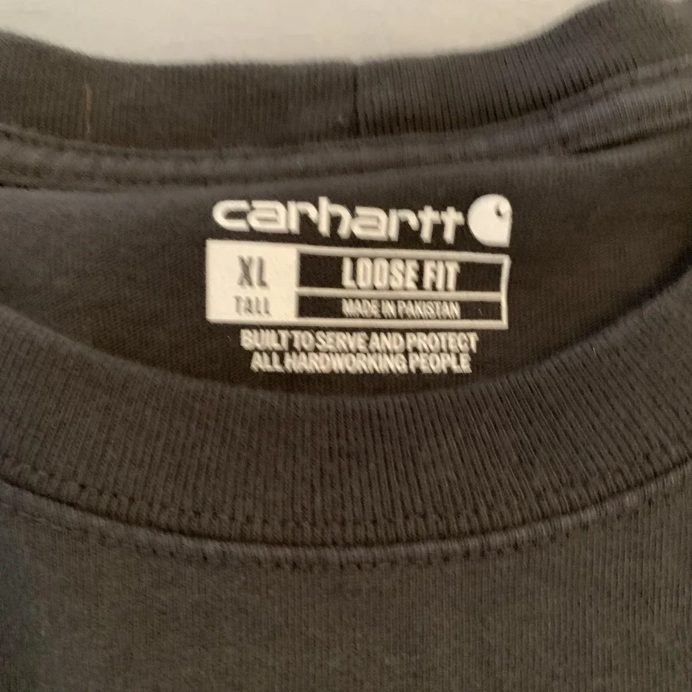 Carhartt Shirt Lot Of 3 Mens XLT Gray Black Pocket Workwear K87 Tagless Tee - Picture 13 of 16